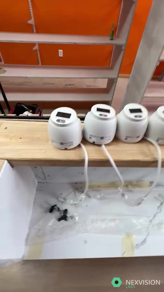 Cámaras IP 4K Ultra HD de NexVision Labs antes de instalarse